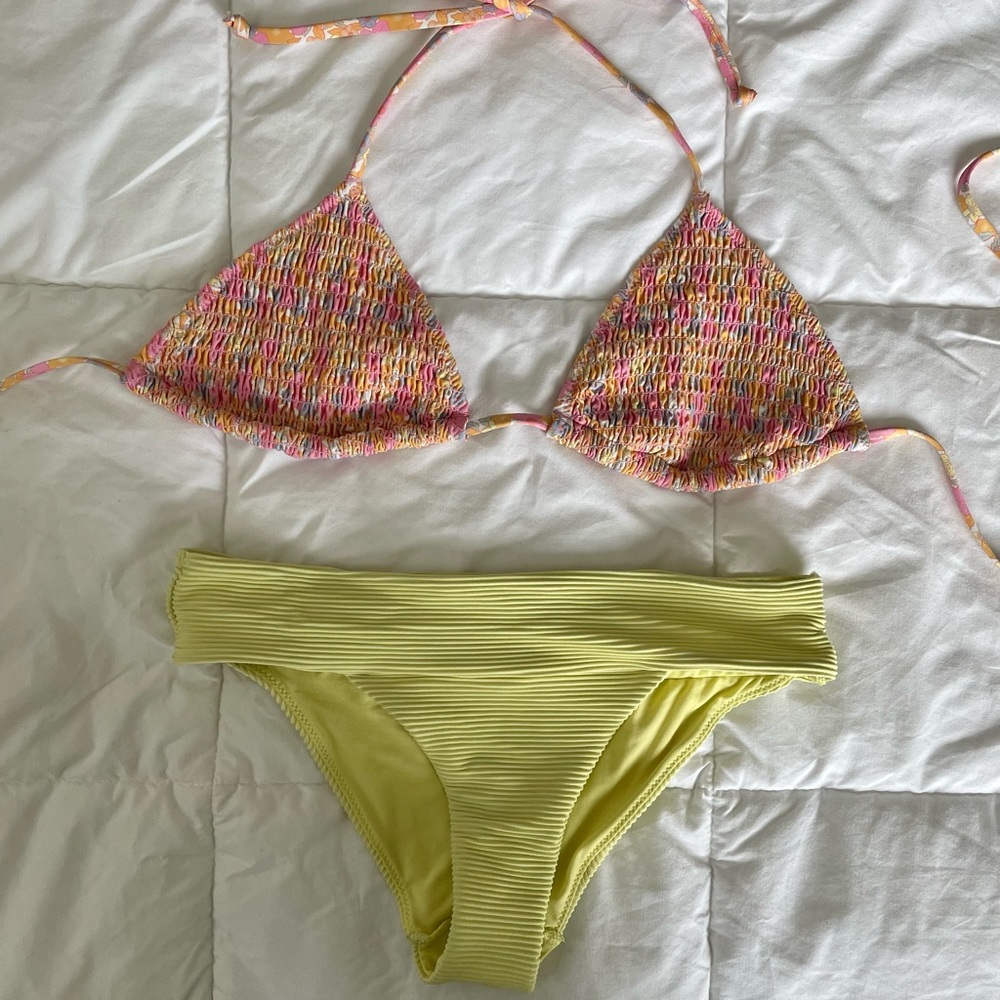 H&M Yellow Bikini bottom